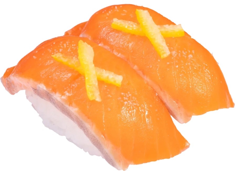 かっぱ寿司「柚子塩 サーモン」