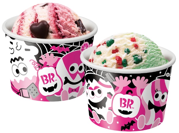 サーティワンアイスクリーム「シングルカップ」ハロウィン限定デザイン