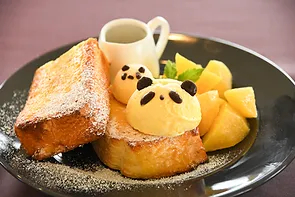 HAPPY PANDA FES 2023「深まる秋のパンダフレンチトースト」(販売店舗：Smile Kitchen)