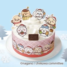 ファミリーマートのクリスマスケーキ2023「ちいかわ クリスマス★パーティーケーキ」