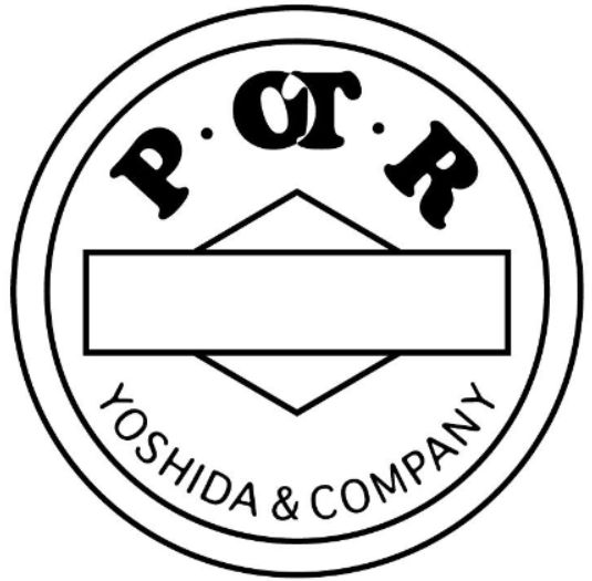 吉田カバン「POTR(ピー・オー・ティー・アール)」ロゴ
