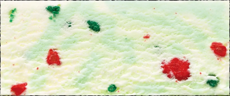 サーティワンアイスクリーム「プティケーキ ホワイト」のフレーバー「ポッピングシャワー」