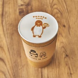 「Suicaのペンギン ふわふわミルクのカフェラテ(ホット)」(680円)