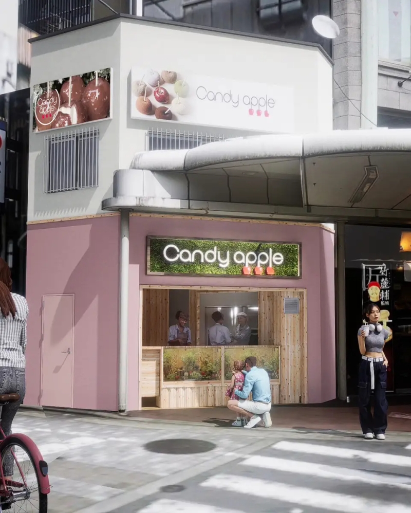 「代官山Candy apple 京都河原町店」外観