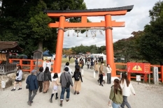 「京都パンフェスティバル in 上賀茂神社」会場 世界文化遺産･賀茂別雷神社(上賀茂神社)