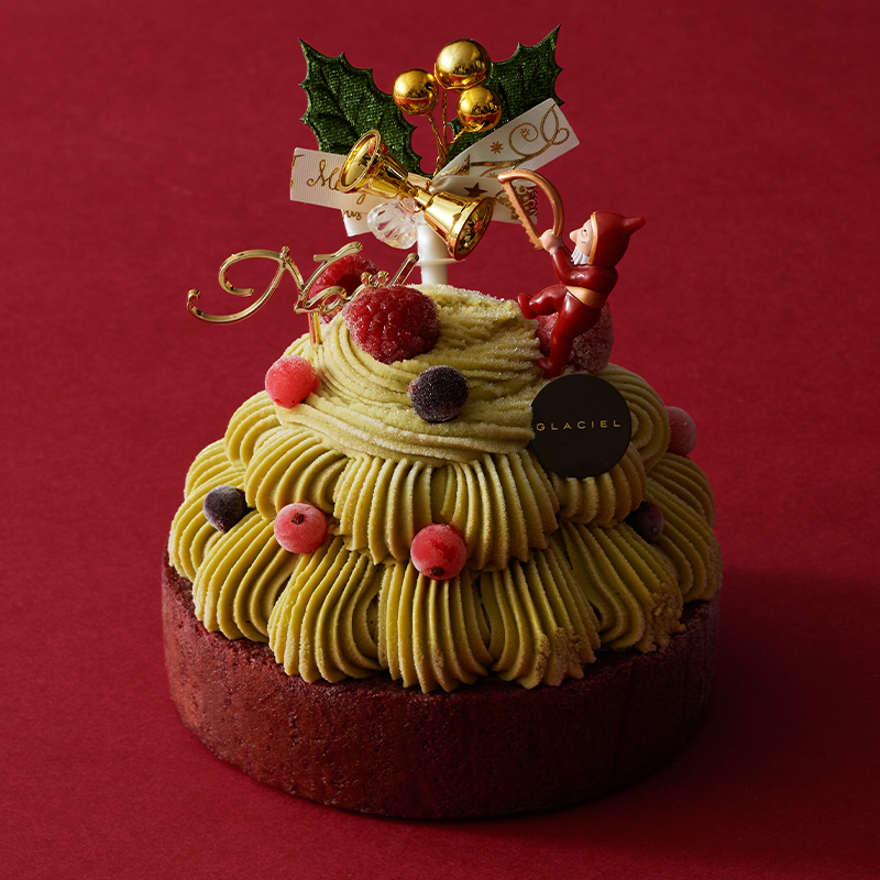 小樽洋菓子舗ルタオのクリスマスケーキ2023「サパンドピスターシュノエル」