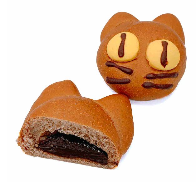 猫派にはこちら「黒猫パン」“ハロウィンにもぴったり”