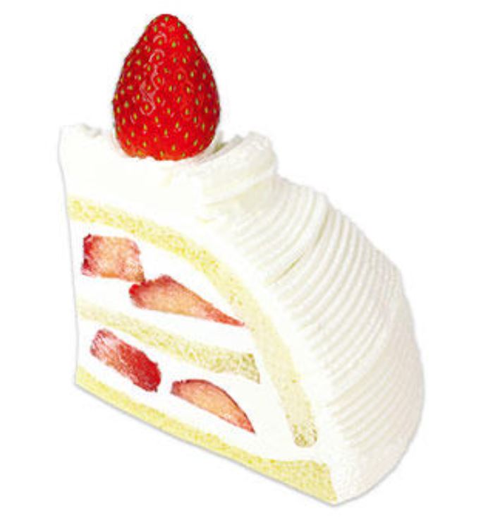 不二家「苺のご褒美イタリアンショートケーキ」680円