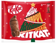 ネスレ「キットカット ホリデイサンタ」小袋　540円