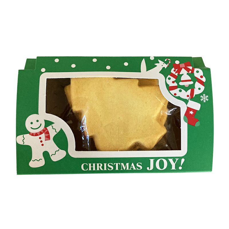 紀ノ国屋2023クリスマス　クリスマス島の塩クッキー(ツリー)5枚入　453円