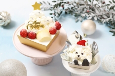 パティスリーピネード「サンタシャンティちゃん」「クリスマスツリーケーキ」