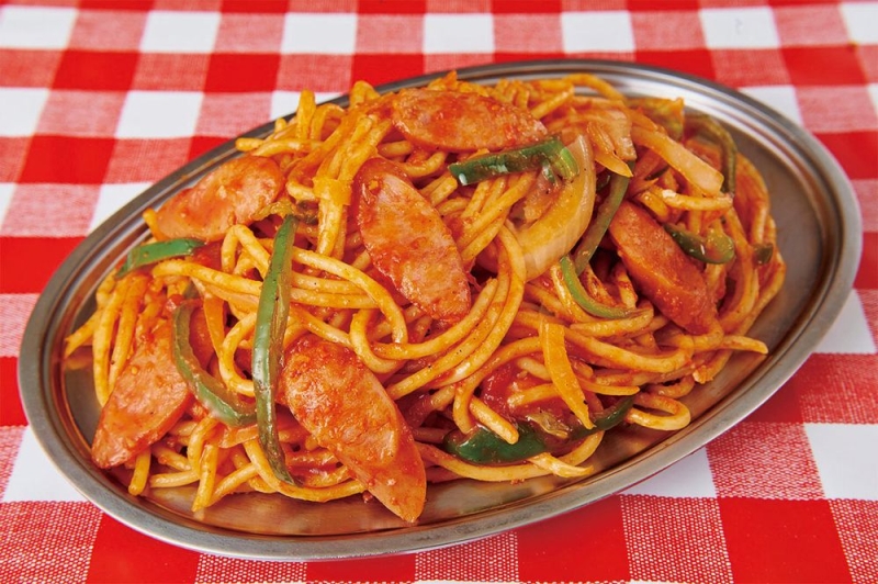 「スパゲッティーのパンチョ」ナポリタン＋トッピング例