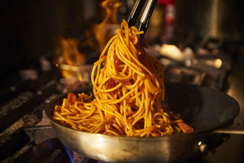 「スパゲッティーのパンチョ」調理イメージ