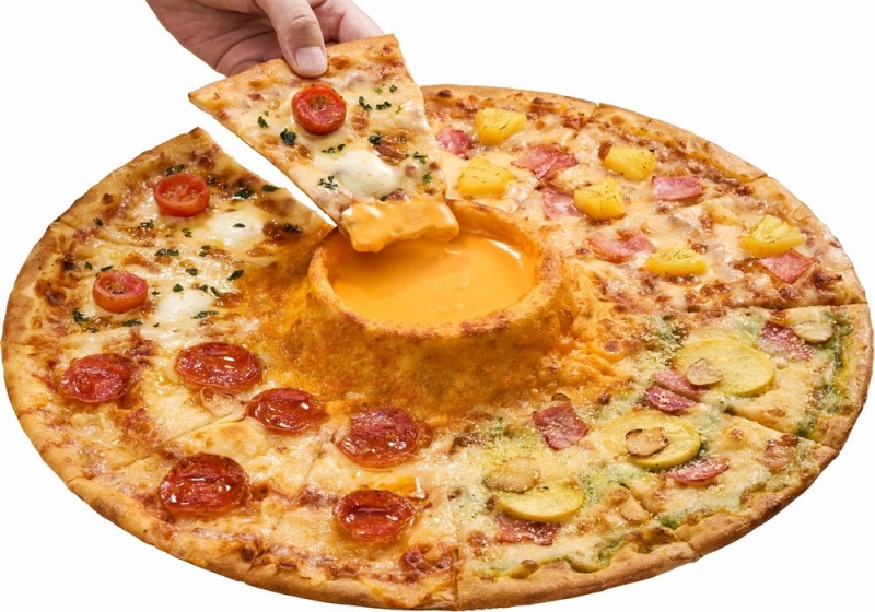 ドミノ・ピザ「チーズボルケーノ クラシック・クワトロ」
