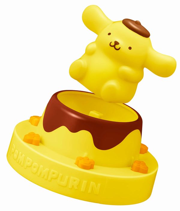 ハッピーセット「ポムポムプリン」第一弾「とびだす!ポムポムプリンゲーム」