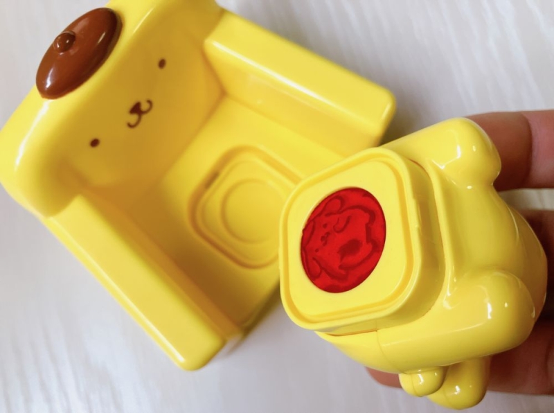 ハッピーセット「ポムポムプリン」第二弾おもちゃ「ポムポムプリン スタンプ」