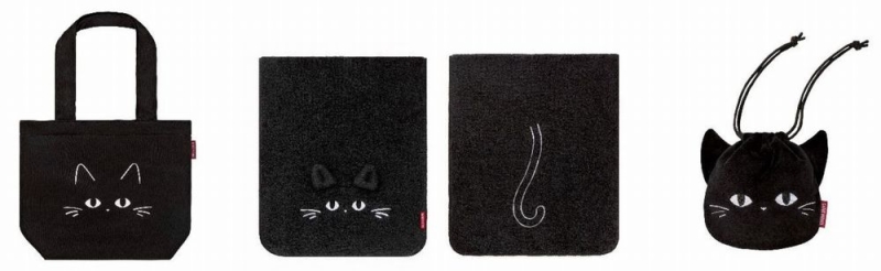 カフェベローチェ2024猫の日第2弾「黒ねこまみれグッズ」3300円
