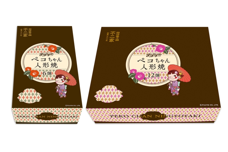 西洋菓子舗 不二家 5周年祭「ペコちゃん人形焼」(6個入、12個入)
