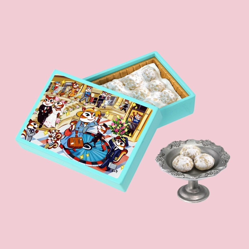 全国のかわいいおやつ ミニチュアコレクション 第2弾　東京･西光亭「くるみのクッキー」