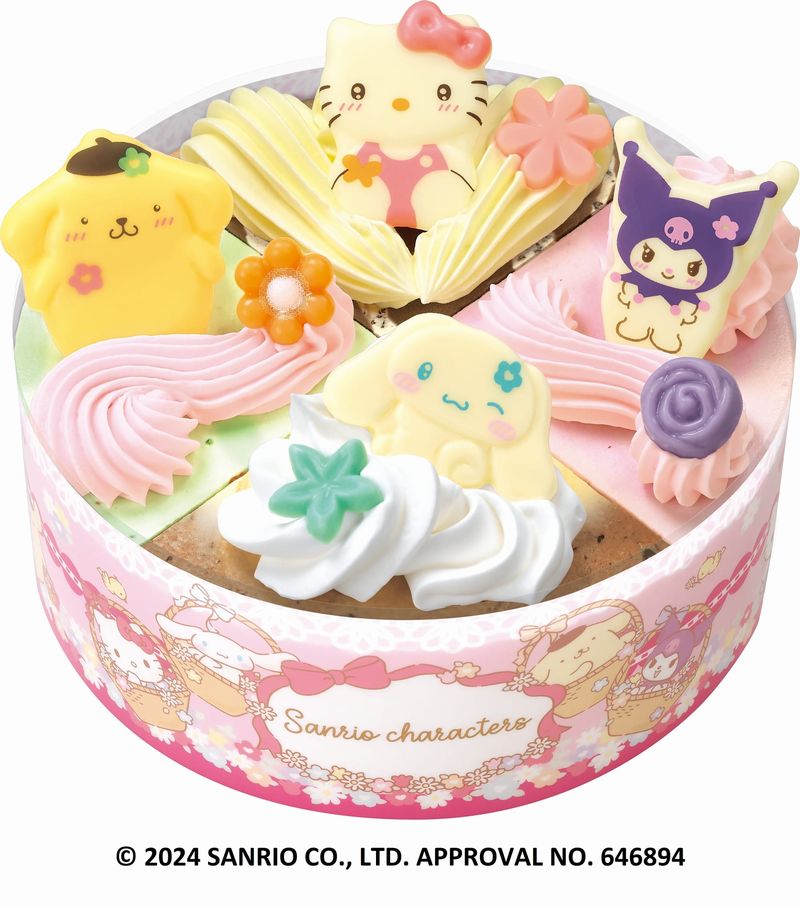 31 アイスケーキ「サンリオキャラクターズ パレット4」