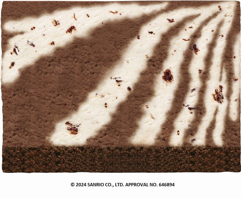 31 アイスケーキ「サンリオキャラクターズ パレット4」ハローキティ「チョコレート×チョコレートチップ(チョコレートスポンジ)」