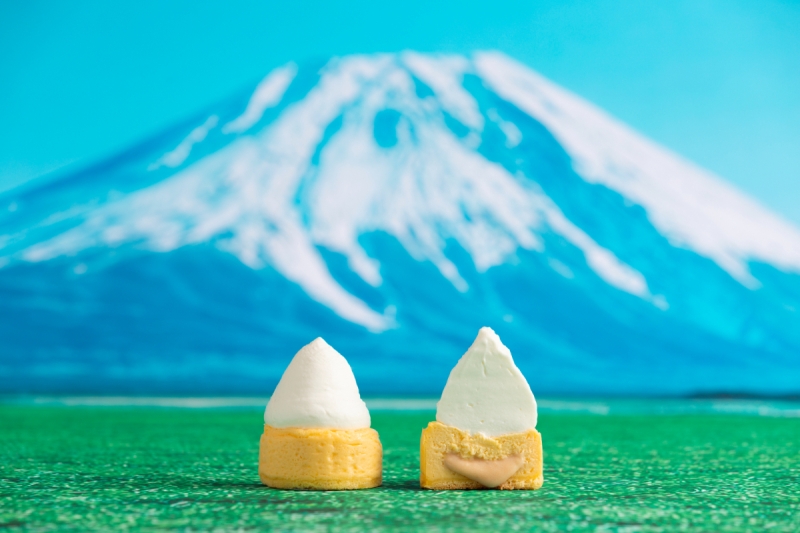 朝霧高原菓子舗「生とろりチーズケーキ 生富士山」