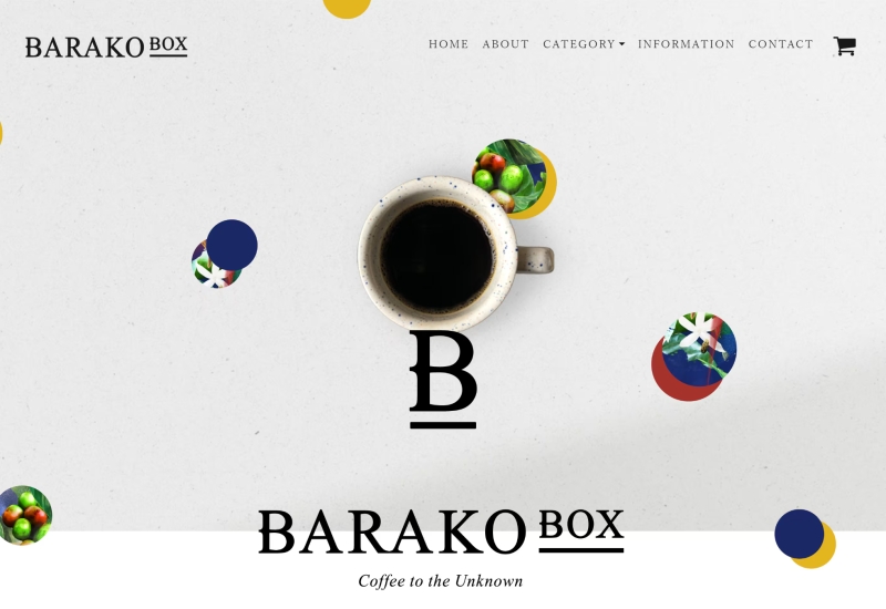 バラココーヒー専門ECサイトBARAKO BOX