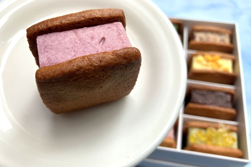 和歌山バターサンド専門店101「バターサンド12種詰め合わせセット 2024年初夏」紅芋クリームチーズ