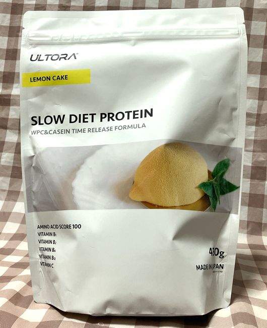 ULTORA「SLOW DIET PROTEIN レモンケーキ風味」