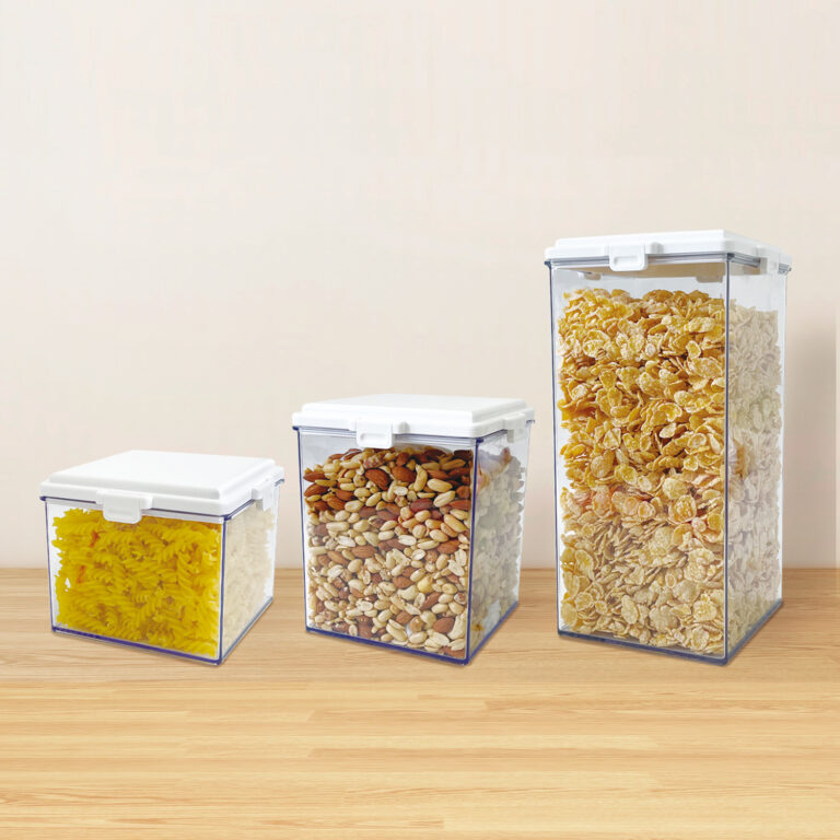 【KOKUBO】食品保存容器 大容量タイプ5サイズ発売、シンプルでお洒落、買い置き食品の保存などに