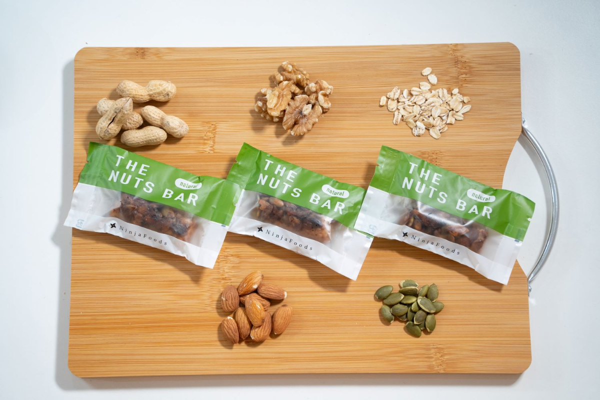 「NINJAFOODS THE NUTS BAR」リニューアル