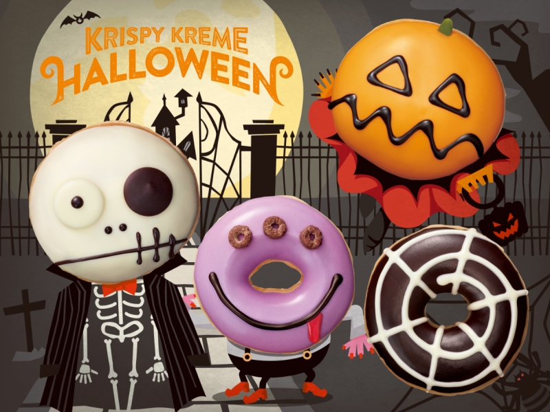 クリスピークリームドーナツ2024ハロウィン「KRISPY KREME HALLOWEEN」